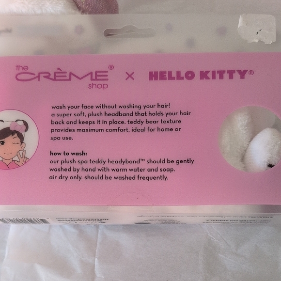 Hello Kitty Pink and White Spa Headband and Blender Set - Picture 3 of 5